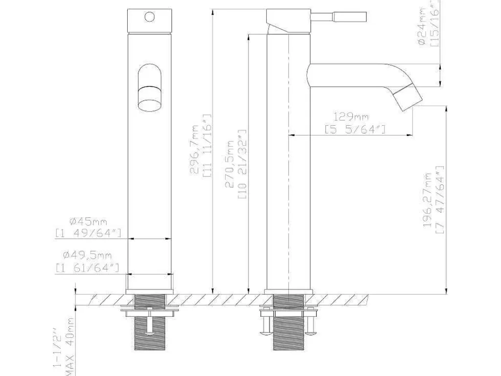 torneira_misturadora_mecanica_sobrelevada_com_extremidade_arredondada_dourada_acabamento_acetinado__arlanza_6.webp Torneira*Shower & Design Torneira Misturadora Mecanica Sobrelevada Com Extremidade Arredondada, Dourada Acabamento Acetinado - Arlanza