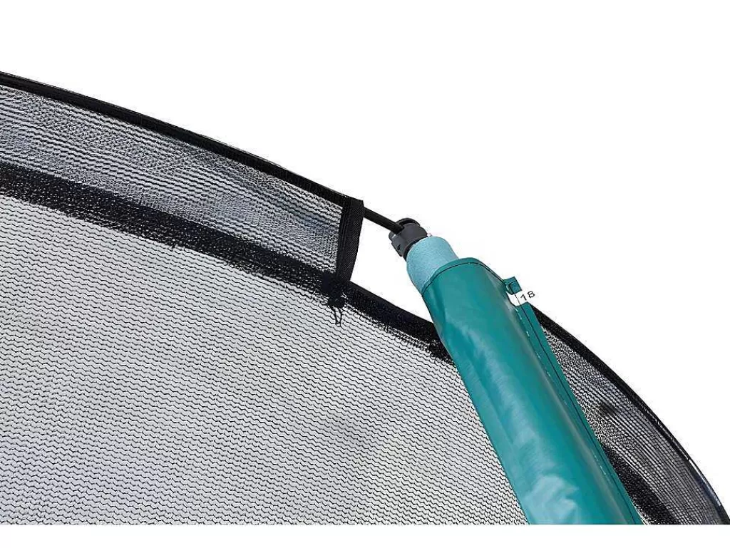 Jogo De Exterior*Vente-unique Trampolim Com Rede De Protecao Interior, Escada, Cobertura E Kit De Ancoragem De D.244 Cm - Wallaby