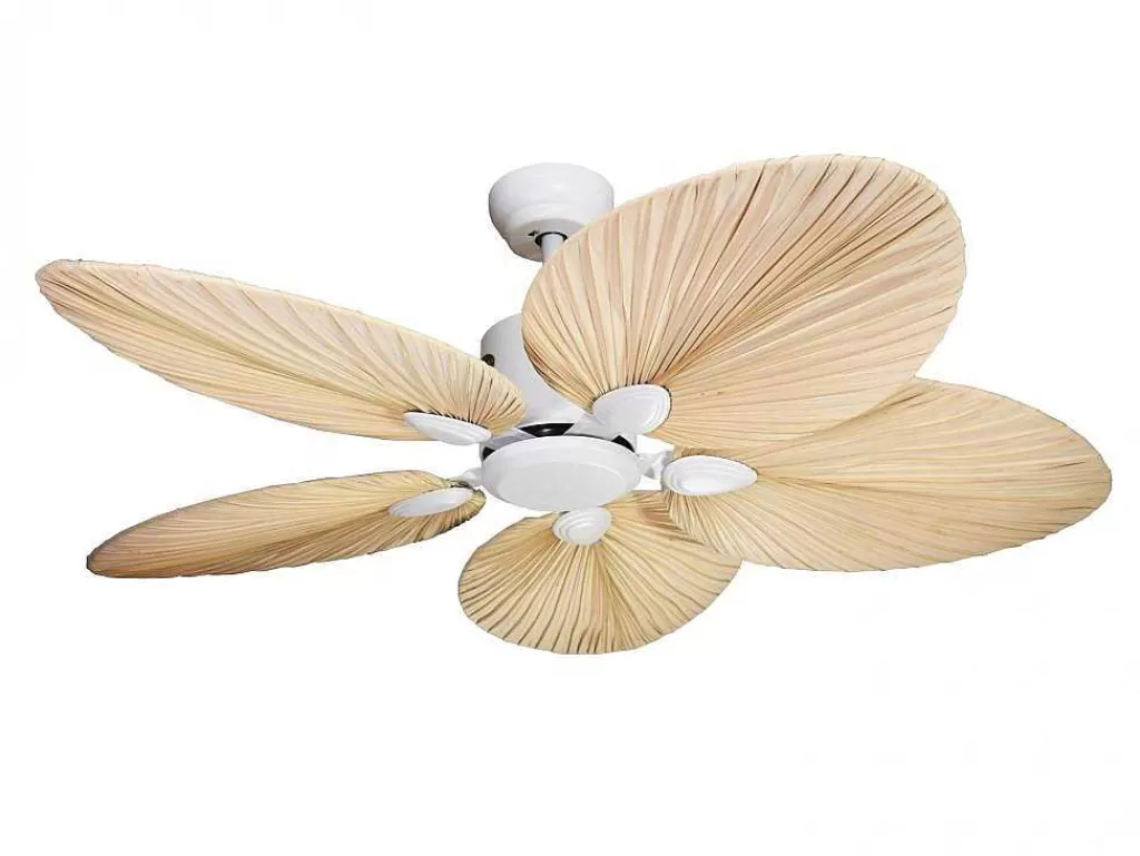 Ventilador*Purline Ventilador De Tecto Ac Branco Com Laminas 132Cm Para 30M2