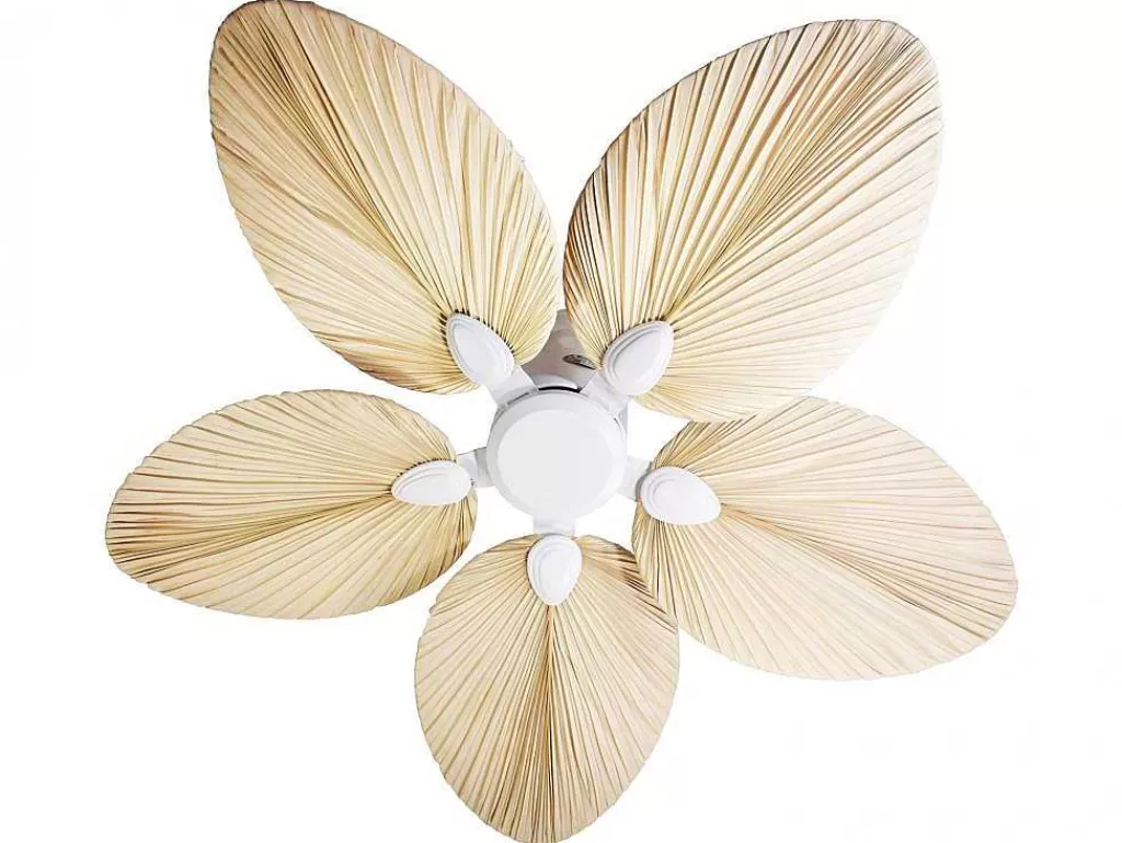 Ventilador*Purline Ventilador De Tecto Ac Branco Com Laminas 132Cm Para 30M2
