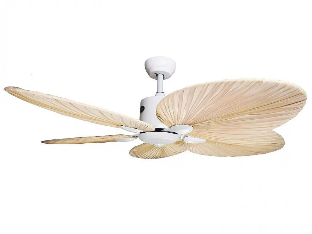 Ventilador*Purline Ventilador De Tecto Ac Branco Com Laminas 132Cm Para 30M2