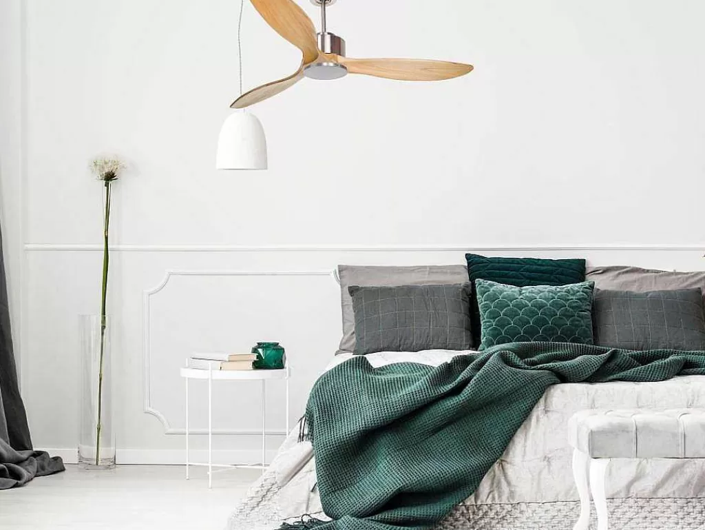 Ventilador*Purline Ventilador De Tecto O132 Cm Com Wifi Reversivel Hypersilence