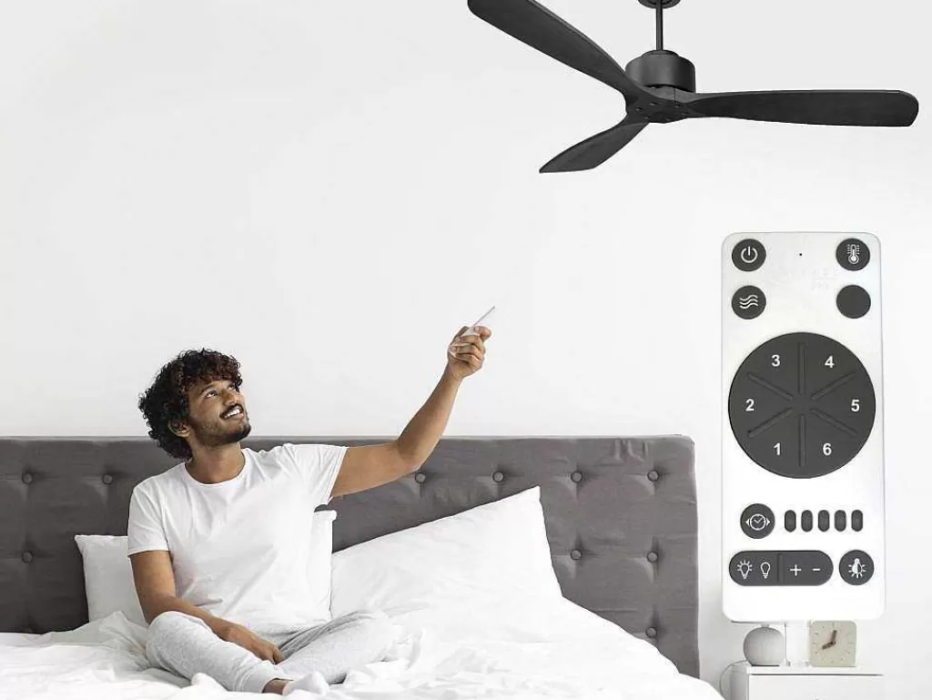 Ventilador*Purline Ventilador De Tecto O132 Cm Com Wifi Reversivel Hypersilence