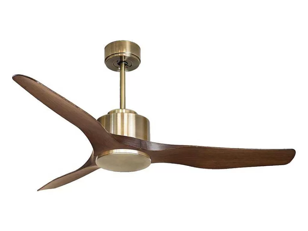 Ventilador*Purline Ventilador De Tecto Reversivel Termostato Regulavel Termostato Wifi Motor Dc Tectos Inclinados Controlo Remoto Adaptador De Luz De Tres Tons 2/3 Laminas Memória Hipersilenciosa