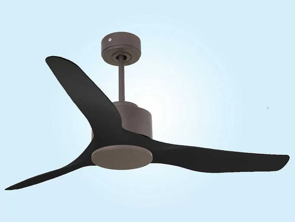 Ventilador*Purline Ventilador De Tecto Reversivel Termostato Regulavel Termostato Wifi Motor Dc Tectos Inclinados Controlo Remoto Adaptador De Luz De Tres Tons 2/3 Laminas Memória Hipersilenciosa