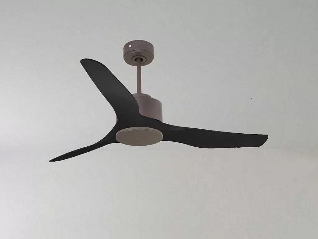 Ventilador*Purline Ventilador De Tecto Reversivel Termostato Regulavel Termostato Wifi Motor Dc Tectos Inclinados Controlo Remoto Adaptador De Luz De Tres Tons 2/3 Laminas Memória Hipersilenciosa