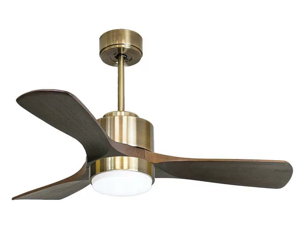 Ventilador*Purline Ventilador De Tecto Reversivel Termostato Regulavel Termostato Wifi Motor Dc Tectos Inclinados Controlo Remoto Luz De Tres Tons Memória Hipersilenciosa