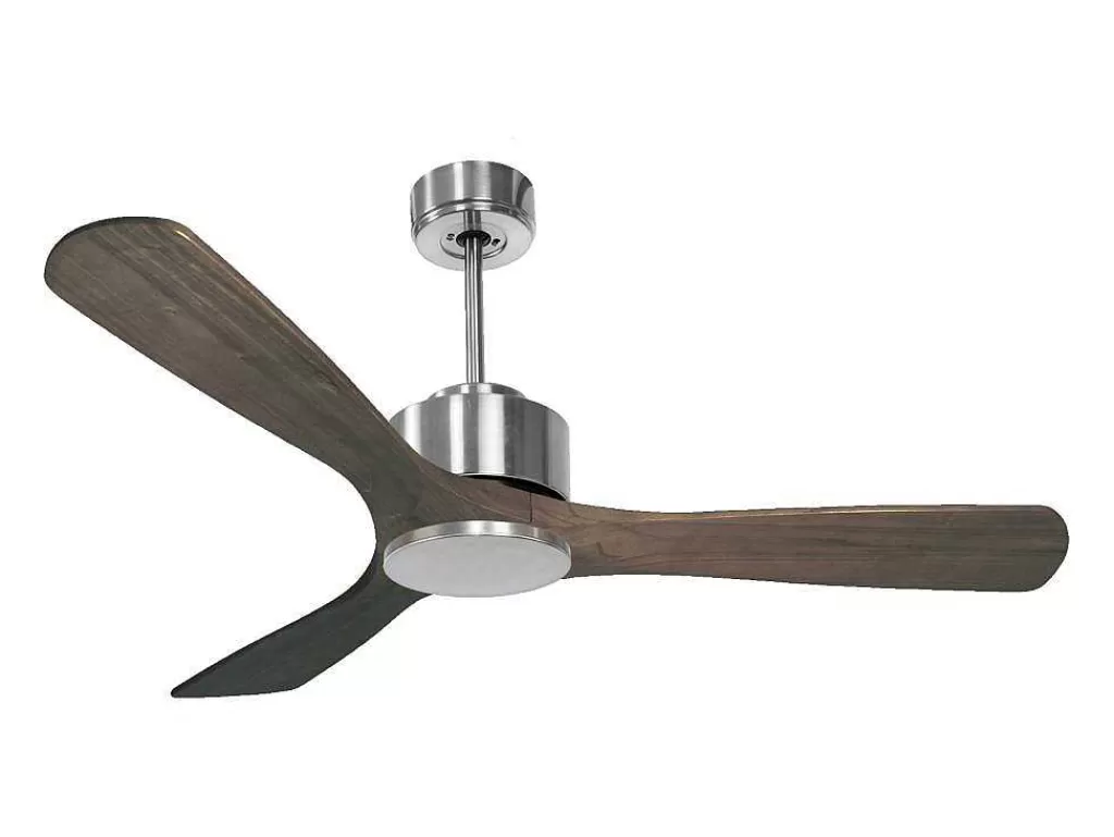 Ventilador*Purline Ventilador De Tecto Reversivel Termostato Regulavel Termostato Wifi Motor Dc Tectos Inclinados Controlo Remoto Luz De Tres Tons Memória Hipersilenciosa