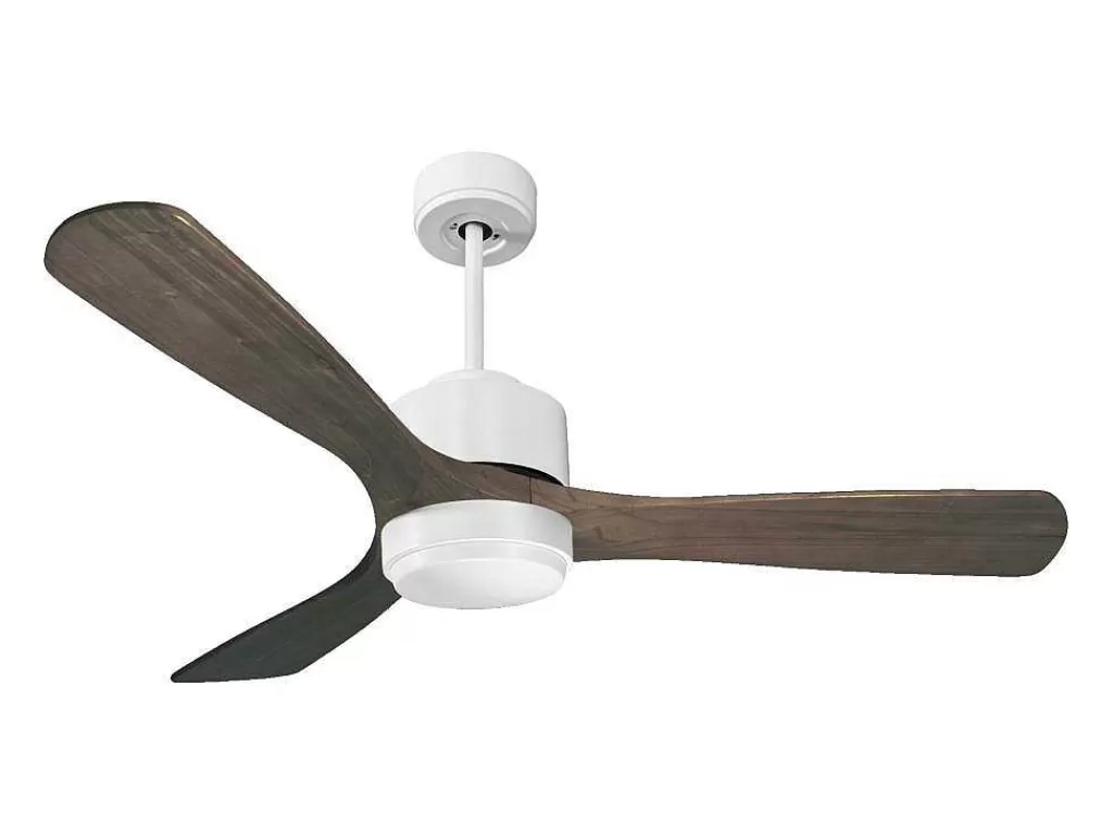 Ventilador*Purline Ventilador De Tecto Reversivel Termostato Regulavel Termostato Wifi Motor Dc Tectos Inclinados Controlo Remoto Luz De Tres Tons Memória Hipersilenciosa