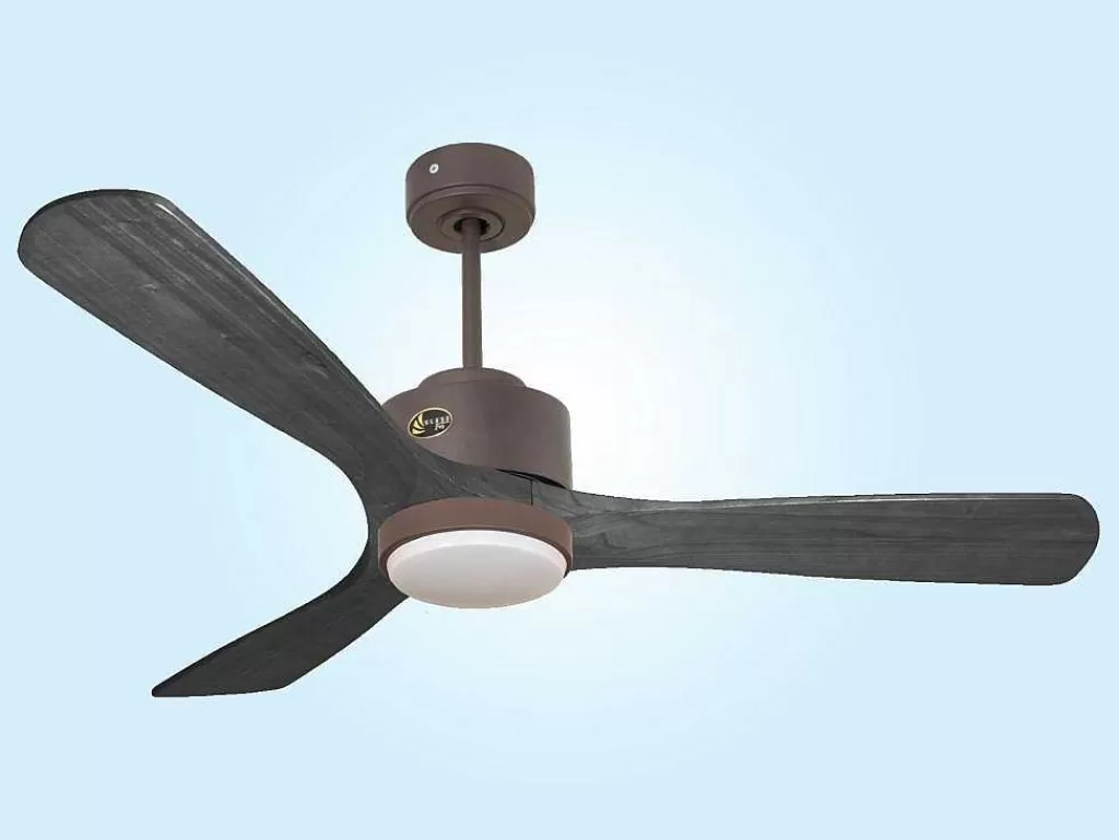 Ventilador*Purline Ventilador De Tecto Reversivel Termostato Regulavel Termostato Wifi Motor Dc Tectos Inclinados Controlo Remoto Luz De Tres Tons Memória Hipersilenciosa