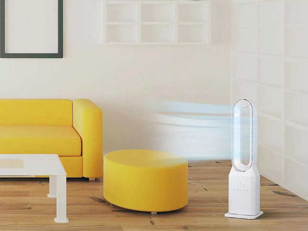 Ventilador*Purline Ventilador De Torre Sem Laminas Com 3 Velocidades E Oscilao Automatica