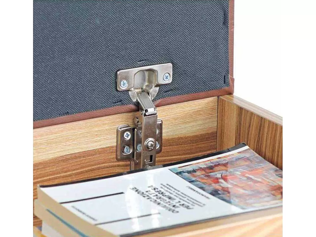 Sapateira*Vente-unique Wehome - Armário De Entrada Com Sapateira 104X49 Cm Em Madeira Natural